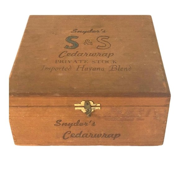 Vintage Snyder's Havana Cigar Box IMPORTED HAVANNA - Picture 4 of 10